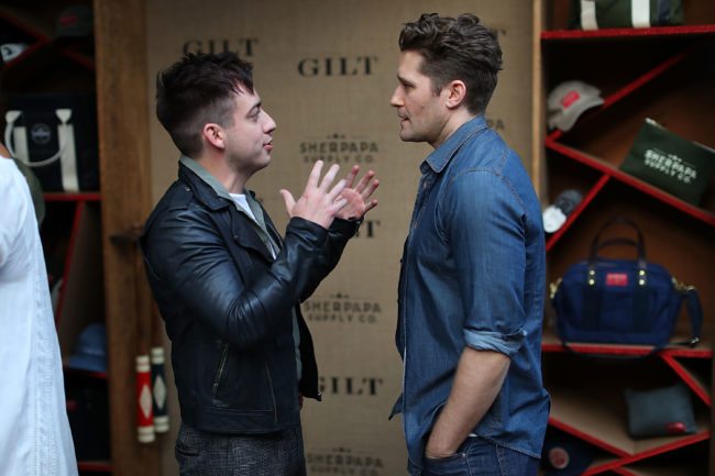 WEST HOLLYWOOD, CA - MAY 31: Kevin McHale and Matthew Morrison attend the Gilt & Sherpapa Supply Co. Launch Event at Catch LA on May 31, 2017 in West Hollywood, California. (Photo by Joe Scarnici/Getty Images for Gilt)