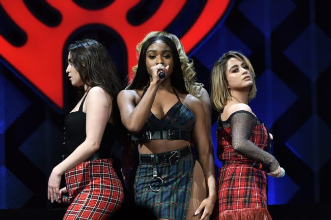 SUNRISE, FL - DECEMBER 17: Fifth Harmony performs at Y100's Jingle Ball 2017 at BB&T Center on December 17, 2017 in Sunrise, Florida. (Photo by Gustavo Caballero/Getty Images for iHeartMedia)