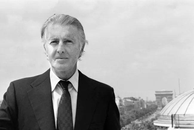 French aristocrat and fashion designer Hubert de Givenchy, who died in 2018