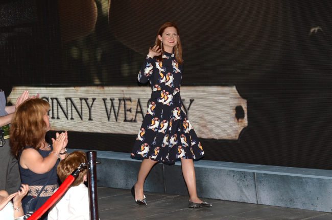 ORLANDO, FL - JUNE 18:  Bonnie Wright attends The Wizarding World of Harry Potter Diagon Alley Grand Opening at Universal Orlando on June 18, 2014 in Orlando, Florida.  (Photo by Gustavo Caballero/Getty Images)
