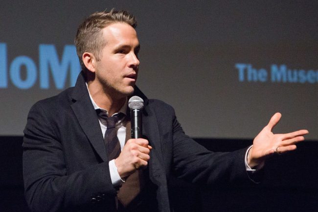 Actor Ryan Reynolds attends a Deadpool screening 