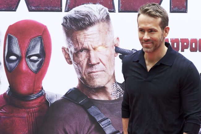 MADRID, SPAIN - MAY 07:  Actor Ryan Reynolds attends 'Deadpool 2' photocall at the Villamagna Hotel on May 7, 2018 in Madrid, Spain.  (Photo by Carlos Alvarez/Getty Images)