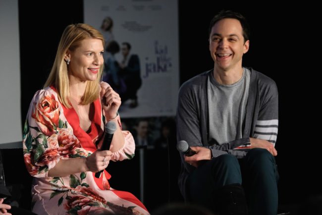 NEW YORK, NY - MAY 20:  Actors Claire Danes and Jim Parsons speak onstage during "Claire Danes and Jim Parsons's A Kid Like Jake" on Day Two of the Vulture Festival Presented By AT&T at Milk Studios on May 20, 2018 in New York City.  (Photo by Bryan Bedder/Getty Images for Vulture Festival)
