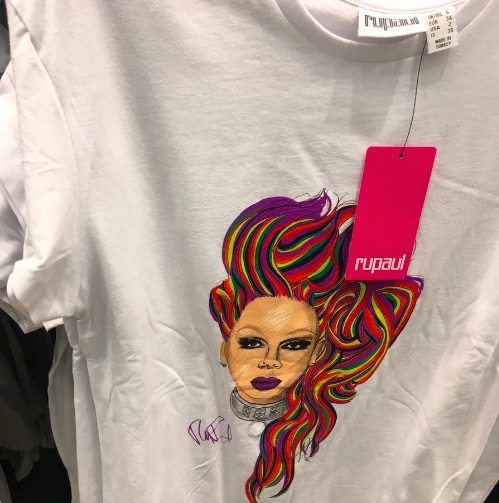 Continental Af Gud Inspiration Primark is selling RuPaul T-shirts - but only for women | PinkNews