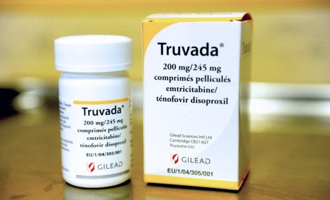 A picture taken on May 11, 2012 shows a box of antiretroviral drug Truvada displayed on a table in the Hospital of the northern French city of Bethune. The U.S. Food and Drug Administration (FDA) Antiviral Drugs Advisory Committee approved Gilead Sciences' Truvada as a preventative treatment for people who are at high risk of contracting HIV through sexual intercourse on May 10, 2012. Already approved to treat people infected with HIV, Truvada would be a milestone in the worldwide AIDS epidemic by offering a tablet capable of preventing infection in high-risk individuals. AFP PHOTO / DENIS CHARLET / AFP / DENIS CHARLET (Photo credit should read DENIS CHARLET/AFP/Getty Images)