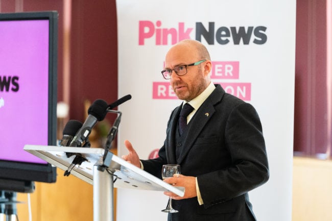 Pink News Summer Reception, Scottish Parliament, Edinburgh.