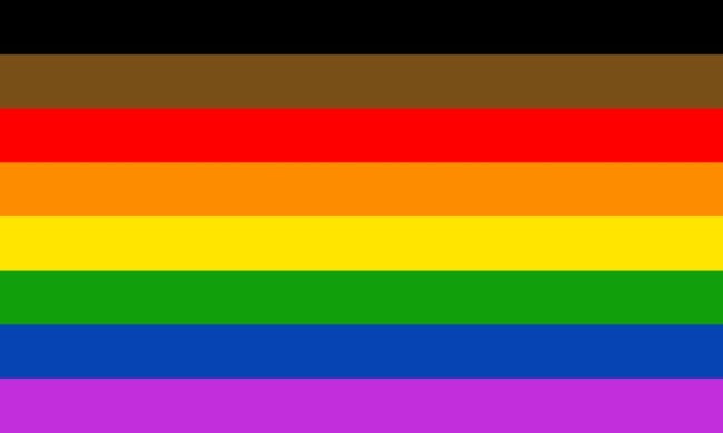 Pride flag for people of colour 