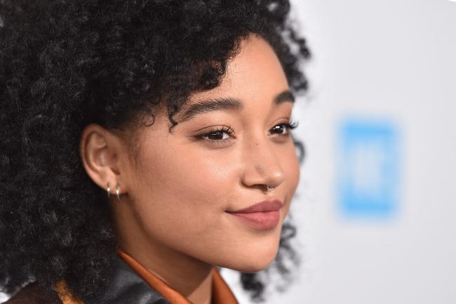INGLEWOOD, CA - APRIL 07: American actress, activist and artist Amandla Stenberg attends WE Day California 2016 at The Forum on April 7, 2016 in Inglewood, California. (Photo by Mike Windle/Getty Images for WE Day)