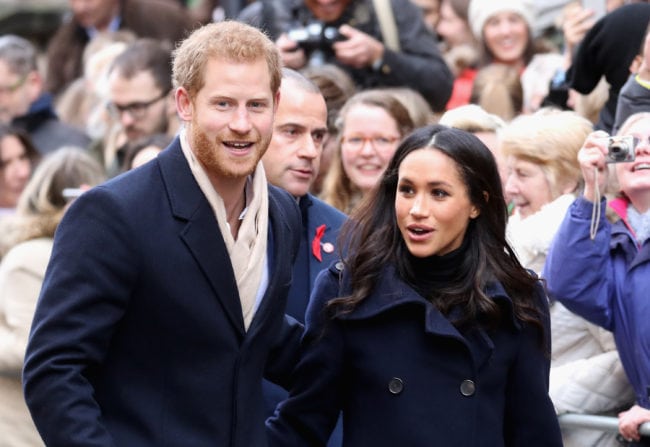 Prince Harry and Meghan Markle in 2017.