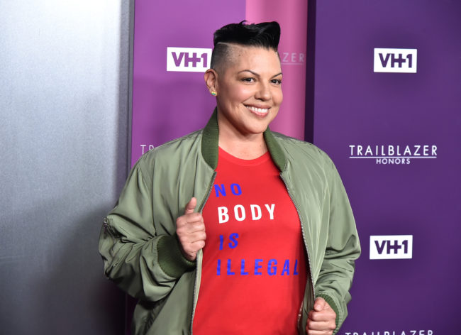 NEW YORK, NY - JUNE 21:  Presentor, actor Sara Ramirez attends VH1 Trailblazer Honors 2018 at The Cathedral of St. John the Divine on June 21, 2018 in New York City.  (Photo by Theo Wargo/Getty Images for VH1 Trailblazer Honors)