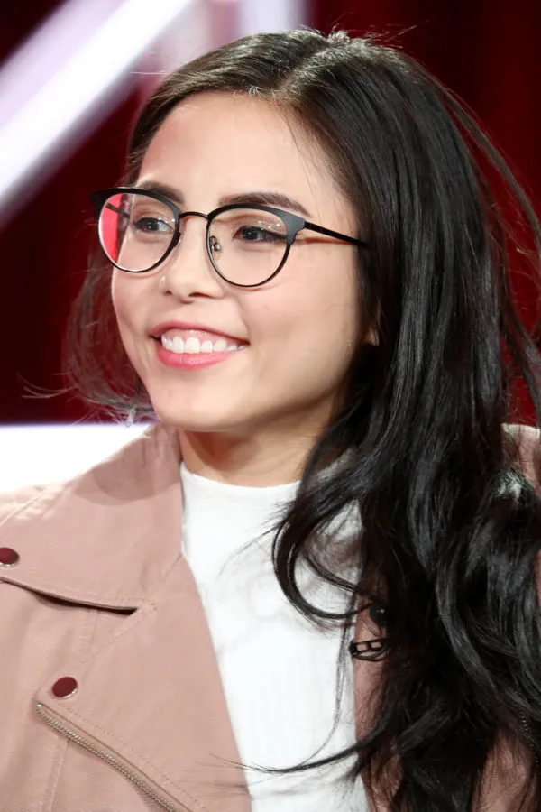PASADENA, CA - JANUARY 13: Actor/executive producer Anna Akana of 'Youth & Consequences' speaks onstage during the YouTube portion of the 2018 Winter Television Critics Association Press Tour at The Langham Huntington, Pasadena on January 13, 2018 in Pasadena, California. (Photo by Frederick M. Brown/Getty Images)