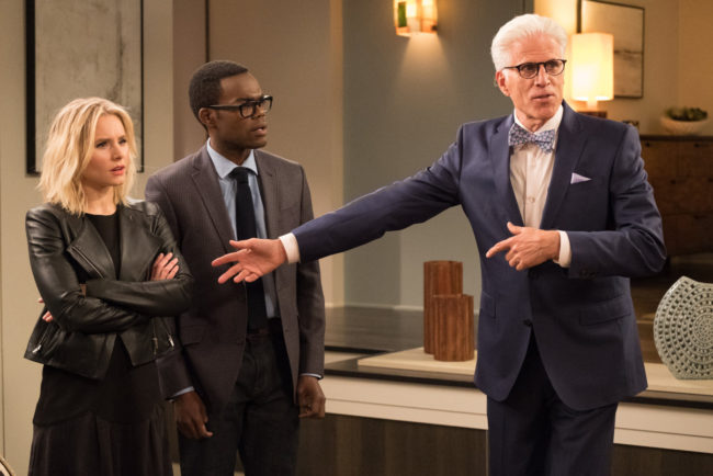 THE GOOD PLACE -- "Everything is Great!" Episode 201 -- Pictured: -- (Photo by: Colleen Hayes/NBC)