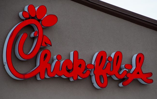 A Chick-fil-A outlet 
