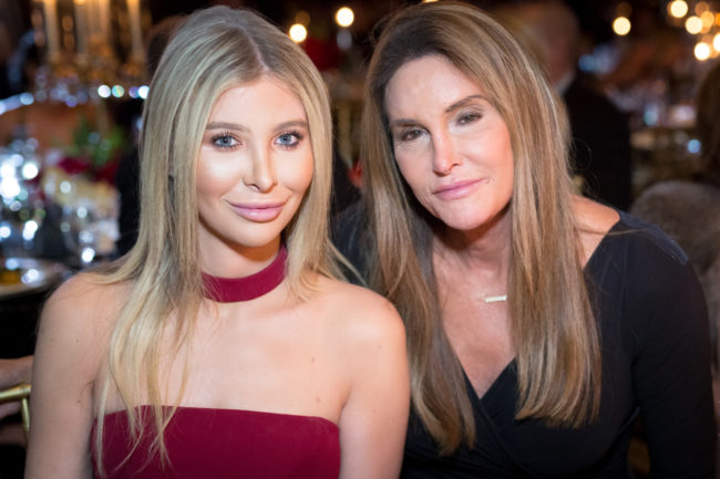 Sophia Hutchins said she and Caitlyn Jenner are "partners."