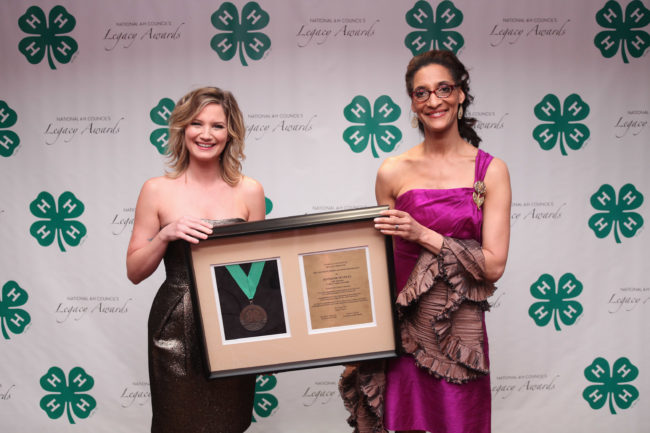 An award ceremony of the National 4-H Council, which was pressured by the Trump administration to drop its LGBT policy of inclusion and nondiscrimination.