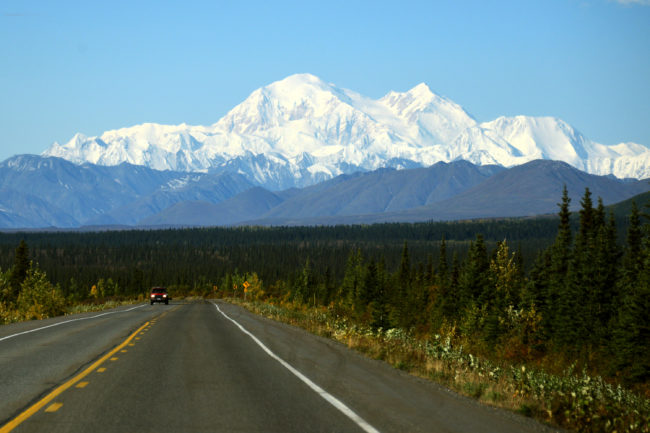 The Denali National Park is close to Fairbanks, Alaska.