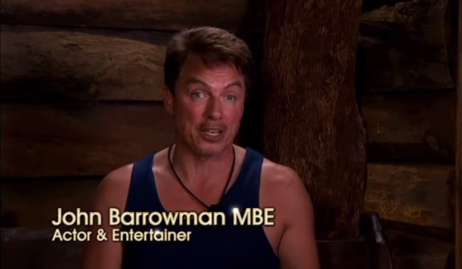 I'm A Celebrity contestant John Barrowman 