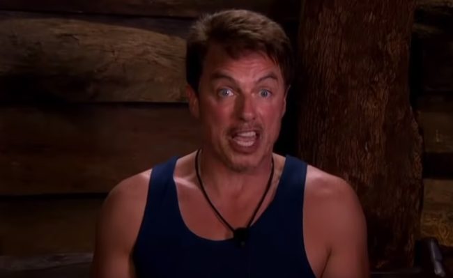 John Barrowman, who sustained a sprained ankle, but is now back in the I'm A Celebrity jungle 
