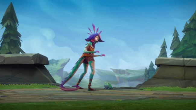 Neeko from League of Legends in her introductory video