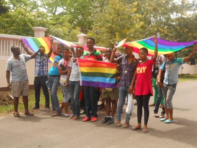LGBT+ activists in Tanzania 