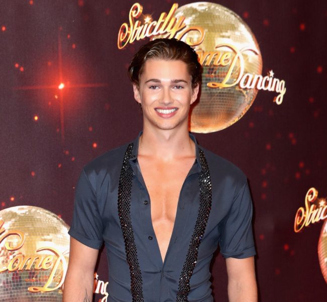 AJ Pritchard arrives for the launch of Strictly Come Dancing 2016