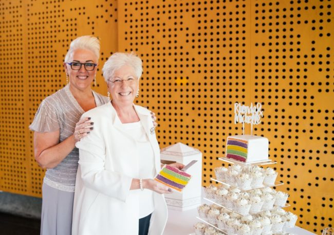 Michelle and Rhonda Redfern who shared their experience of same-sex marriage in Australia with PinkNews