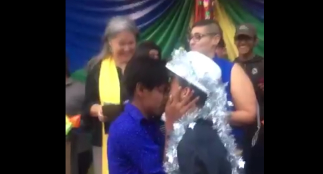 Migrant couple get married, part of best LGBT+ proposals and weddings in 2018 article 