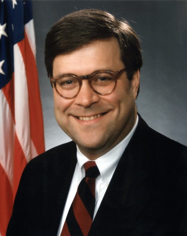Attorney General nominee William Barr 