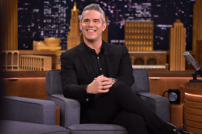 Andy Cohen on The Tonight Show Starring Jimmy Fallon on December 5, 2018 