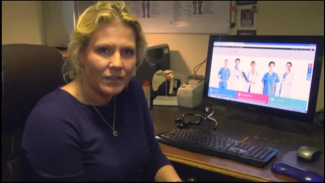Dr Helen Webberley in a Gender GP video uploaded to YouTube