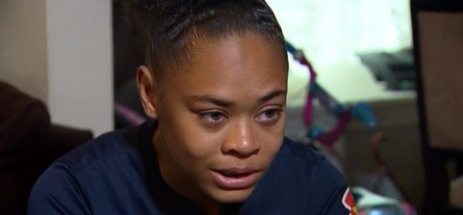 Amari Graves, 15, who was the subject of an alleged anti-gay attack in Chicago which she said included the perpetrators calling her a "dyke"