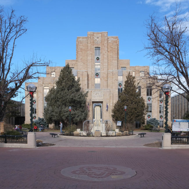 Boulder County Courthouse in Colorado 