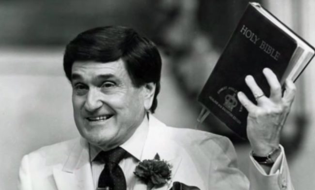 Evangelist Ernest Angley, who has been accused of sexual abuse 