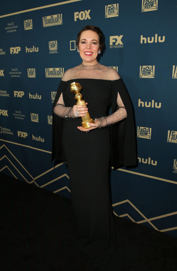 Golden Globes: Olivia Colman wins best actress 