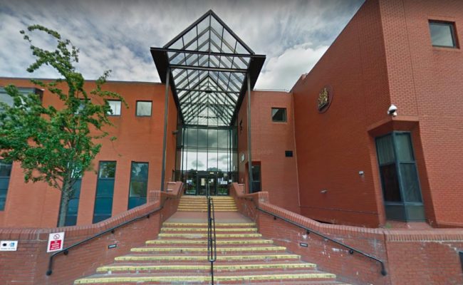 Leicester Crown Court, where a teen is on trial for attempting to kill a man he met on Grindr 