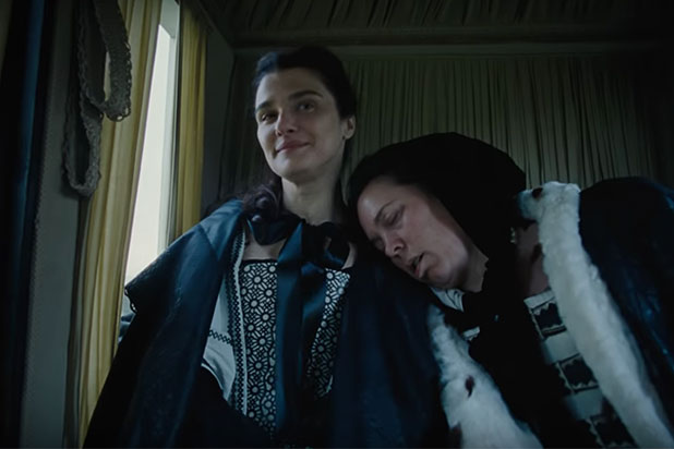 LGBT+ Oscars nominees: Rachel Weisz and Olivia Colman in The Favourite