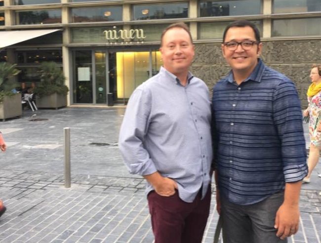 Gay couple aaron lucero and jeff cannon are still looking for a Venue