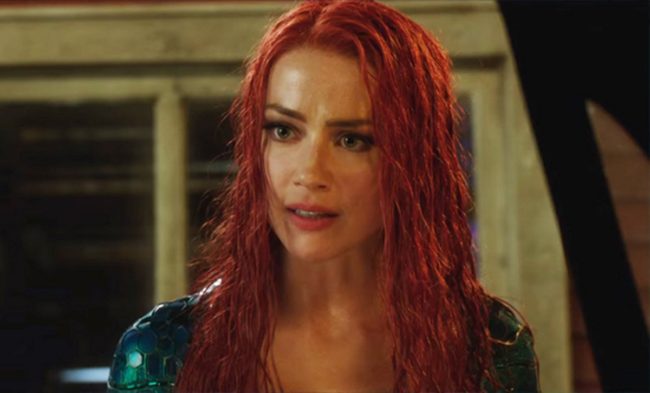 Amber Heard, one of few openly bisexual actresses, as Mera in Aquaman