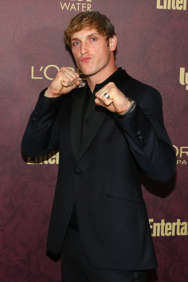 Logan Paul arrives to the 2018 Entertainment Weekly Pre-Emmy Party at Sunset Tower Hotel on September 15, 2018 in West Hollywood, California