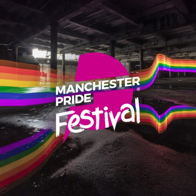A promotional picture by Manchester Pride for its 2019 event