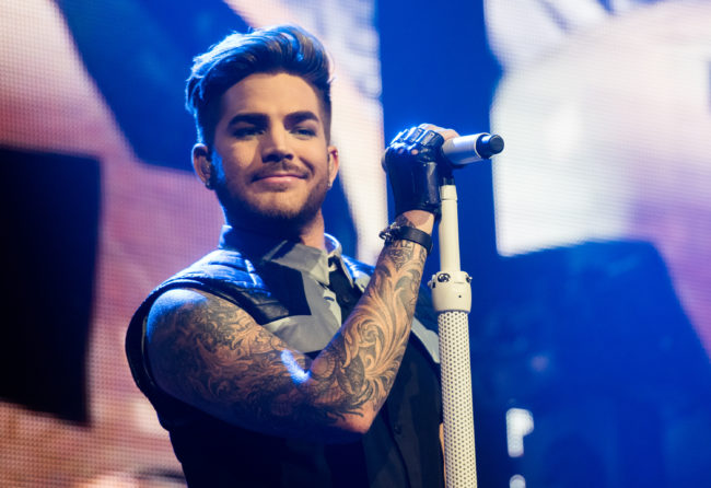 Singer Adam Lambert performs in concert at Terminal 5 on March 3, 2016 in New York City. 