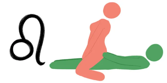 Best sex position for zodiac sign: Leo. Cowgirl. Reverse cowgirl. Cowboy position. 