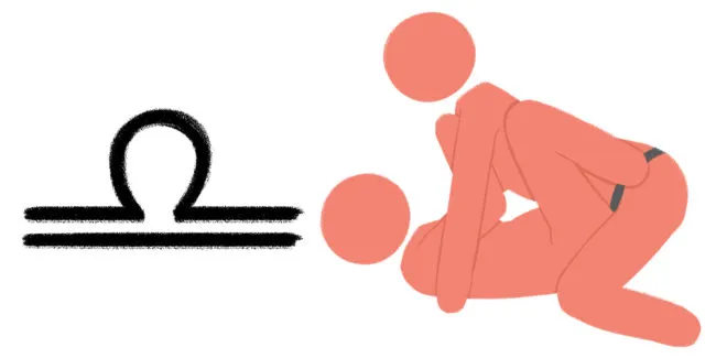 Best sex position for zodiac sign: Libra is missionary.