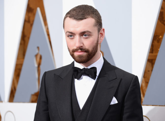 Sam Smith attends the 88th Annual Academy Awards at Hollywood & Highland Center on February 28, 2016 in Hollywood, California. 