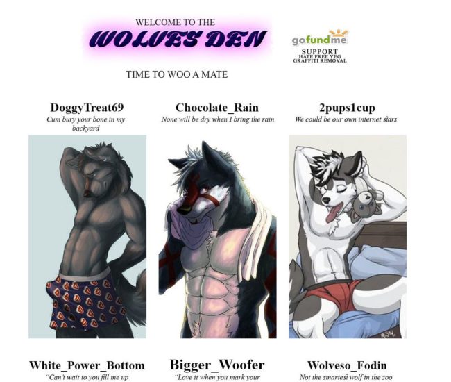 The Wolves of Odin site is now gay furry erotica