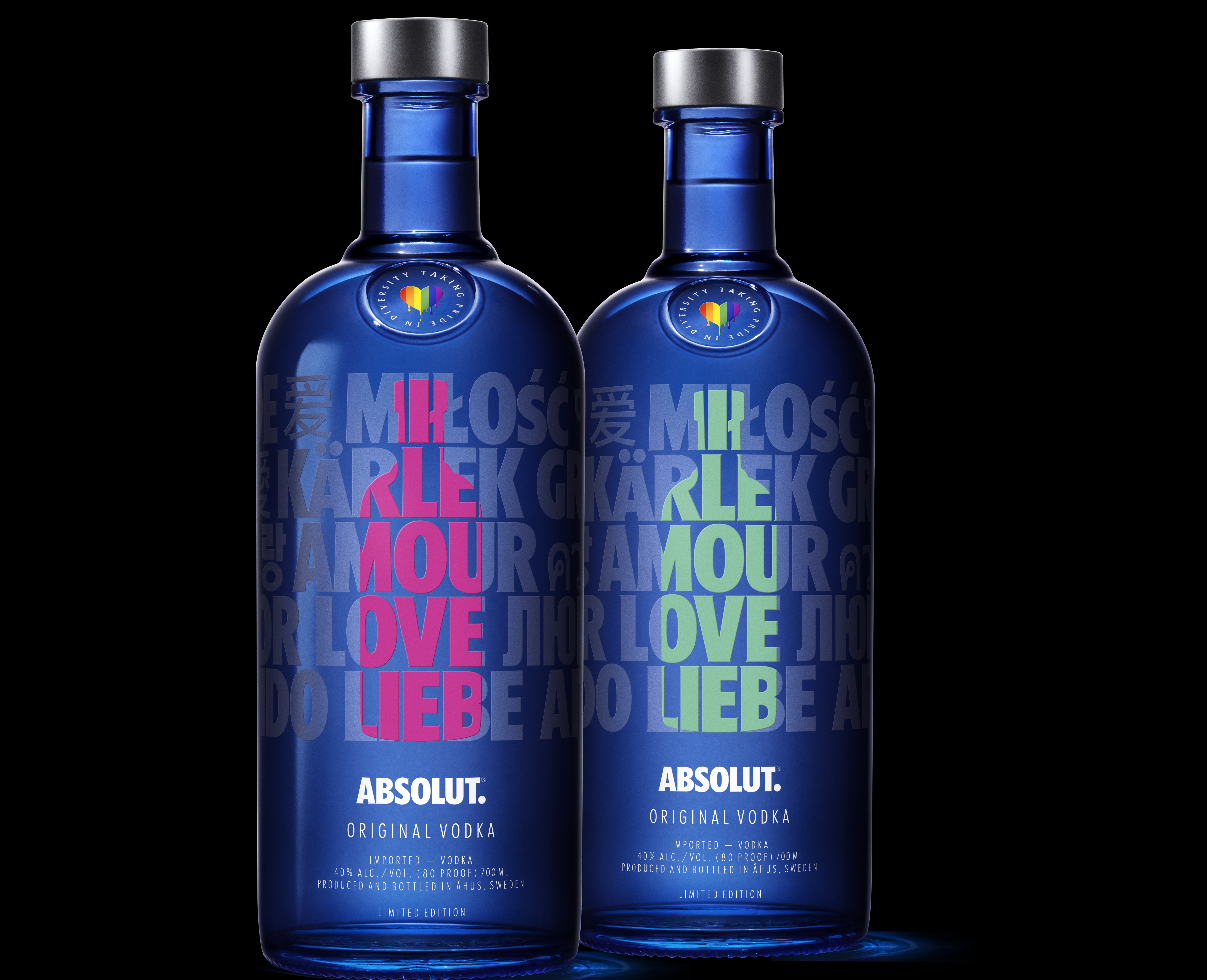 A picture of the Absolut Drop from Absolut, which is launching a campaign on how to be a better LGBT ally.