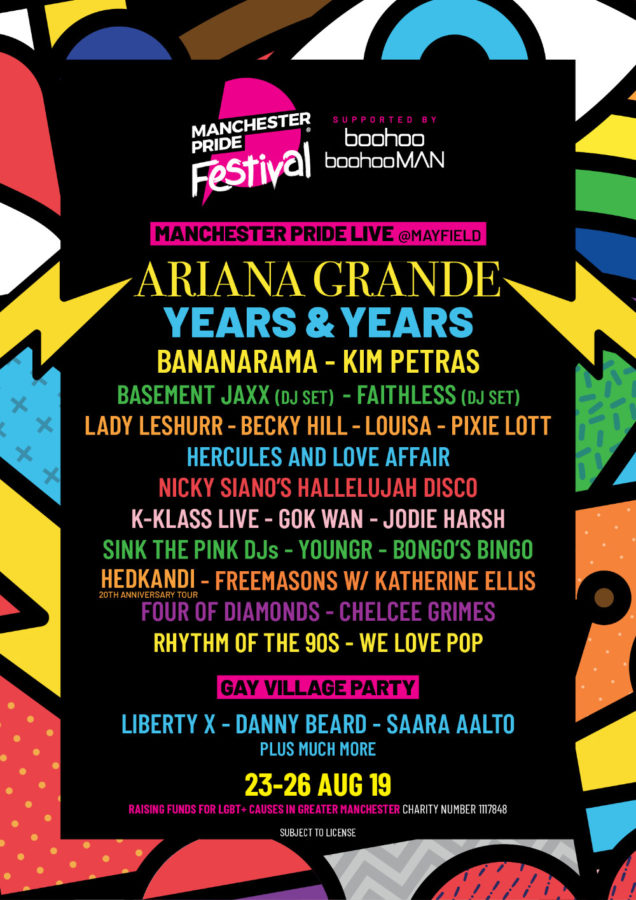 Ariana Grande is set to headline Manchester Pride