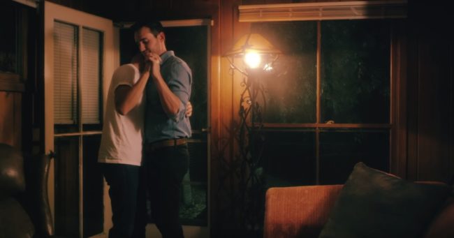 Country singer Cameron Hawthorn came out as gay in the video for "Dancing in the Living Room"