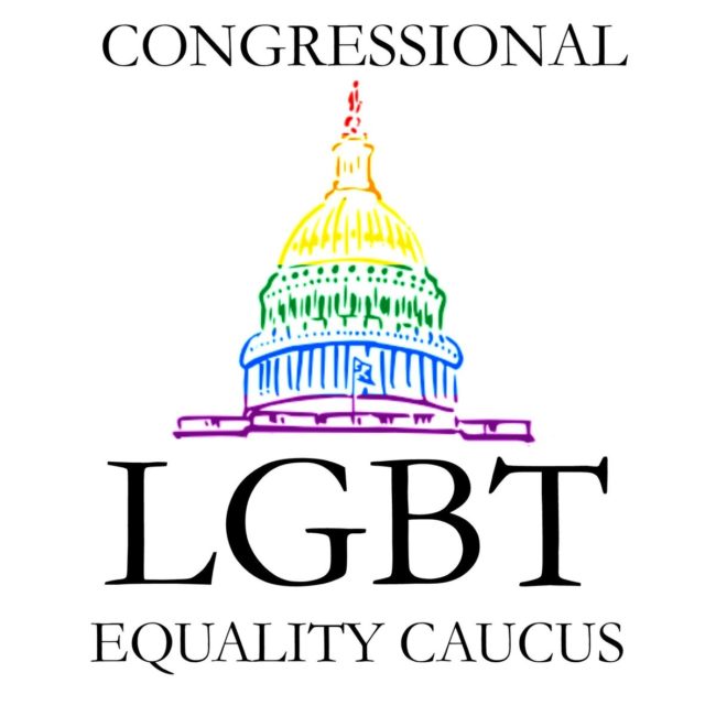 The logo of the Congressional LGBT Equality Caucus