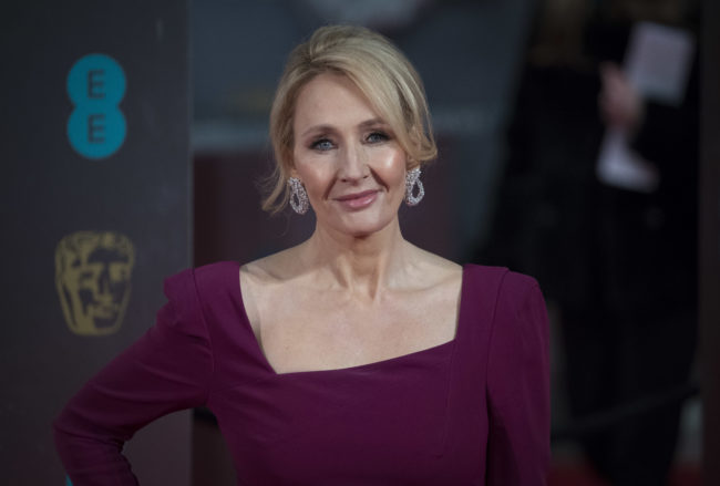 J.K. Rowling is an inspirational woman icon for International Women's Day